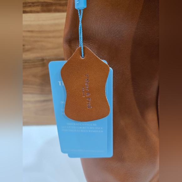 TIFFANY & FRED Paris Bag Tote Caramel color genuine Leather NEW - Picture 14 of 17